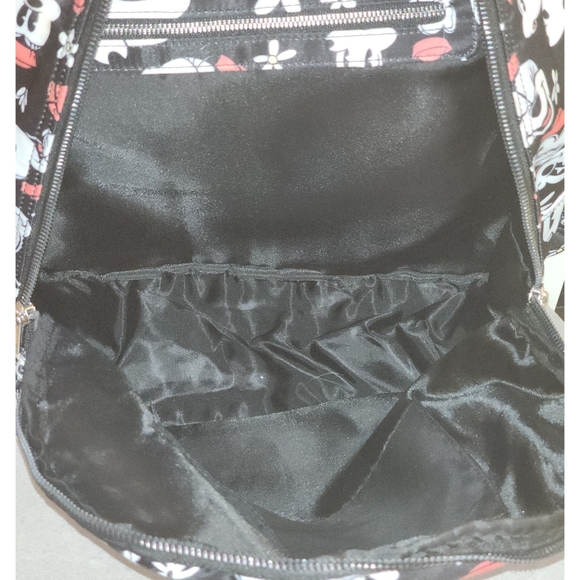 🦋 Disney Mickey Mouse Backpack Black, Red & White - Picture 9 of 14